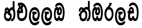 asgiriya regular sinhala font