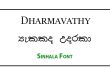Dharmavathy Sinhala Font